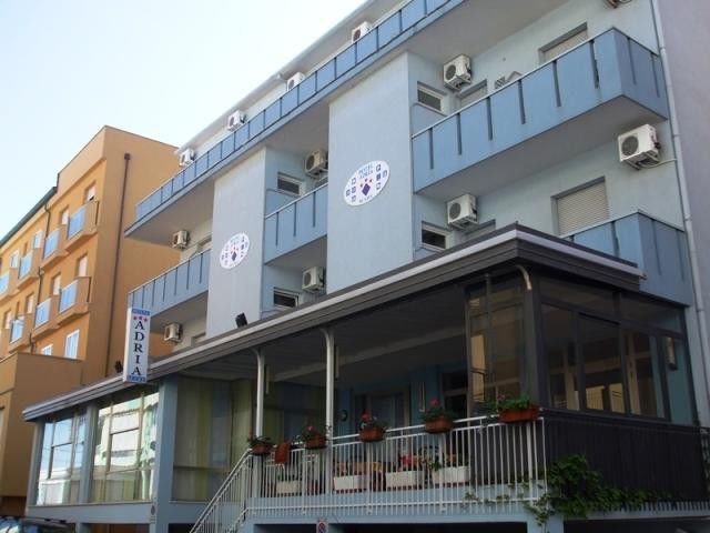 Hotel Adria Mare Beach Rimini Esterno foto